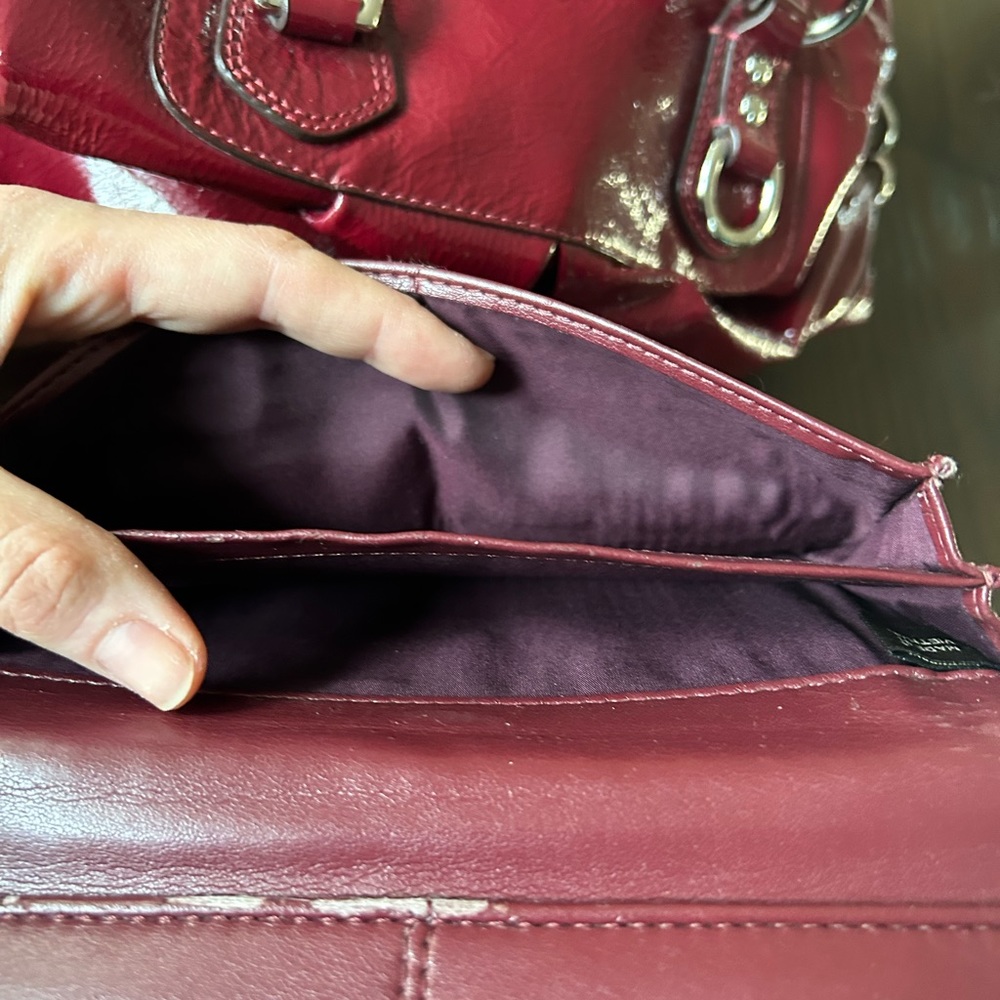 Coach patent leather bag + wallet - Picture 12 of 13